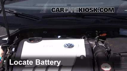 2013 Volkswagen Golf TDI 2.0L 4 Cyl. Turbo Diesel Hatchback (4 Door) Battery Replace